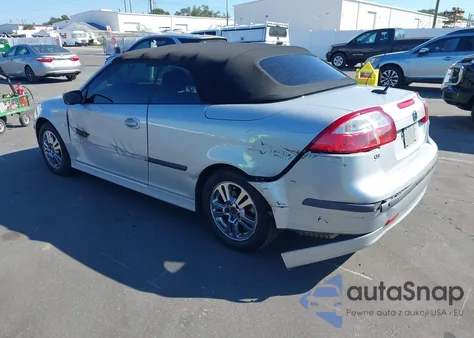 2007 Saab 9-3 2.0T z USA, uszkodzony, nr VIN YS3FD79Y876000764